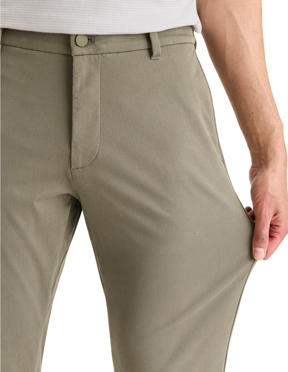 Pantalón chino slim Dockers de algodón para hombre