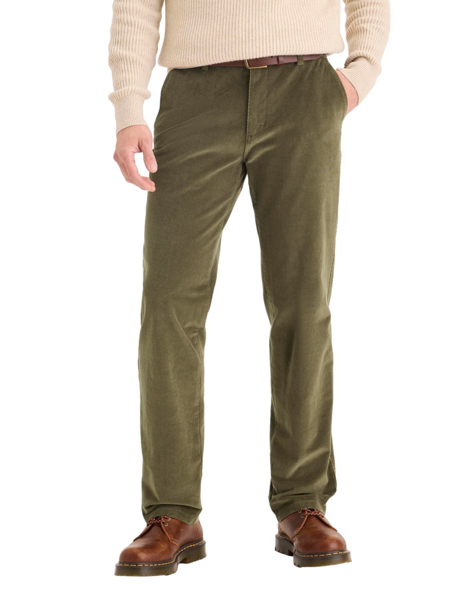 Pantalón chino recto Dockers de algodón para hombre