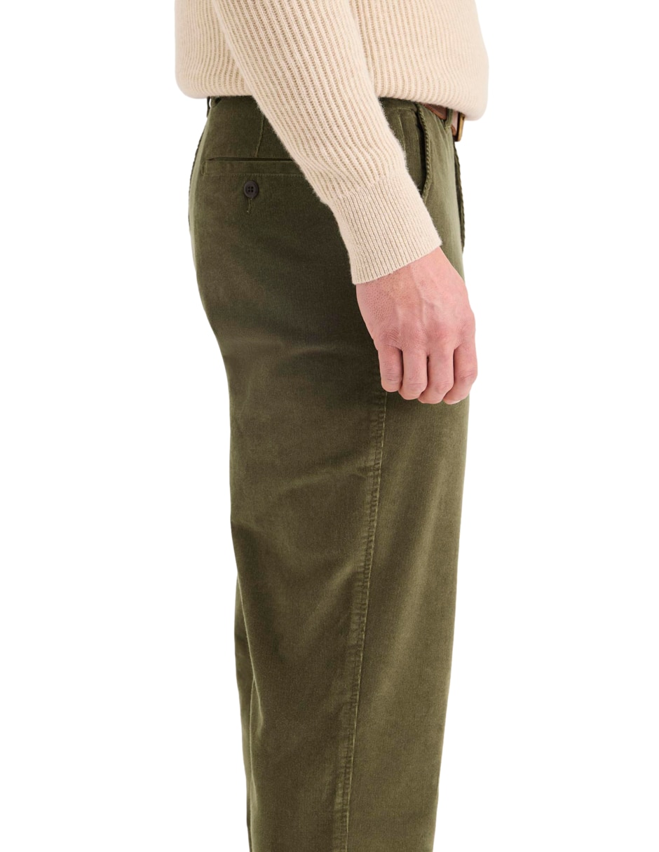 Pantalón chino recto Dockers de algodón para hombre
