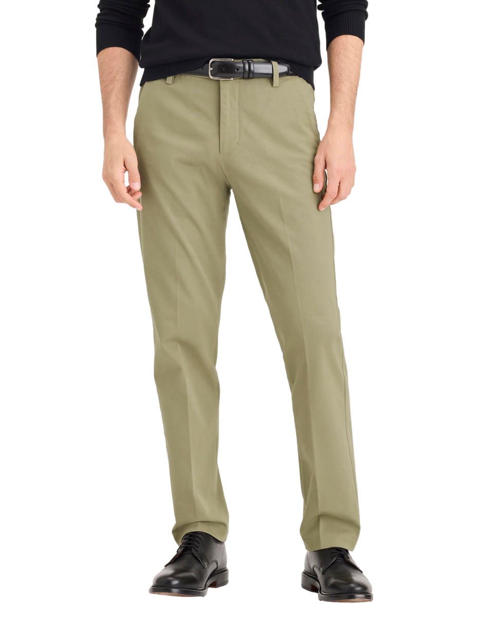 Pantalón de vestir slim Dockers de algodón para hombre