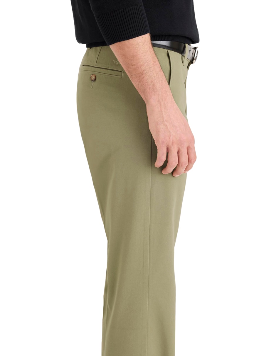 Pantalón de vestir slim Dockers de algodón para hombre