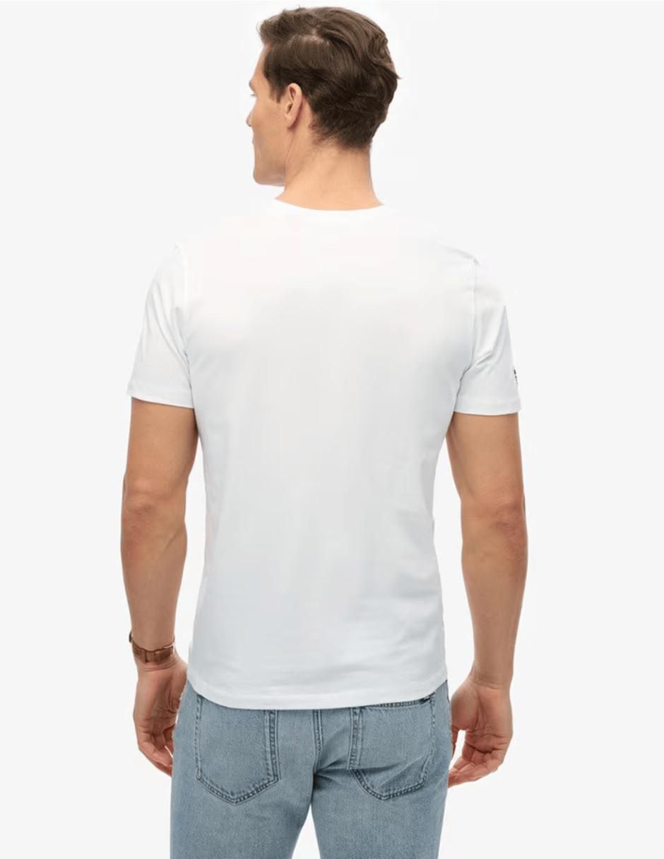 Playera Marëvnyk Abraham Lincoln cuello redondo para hombre
