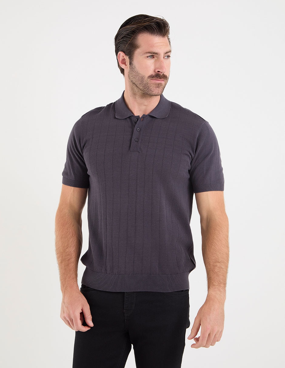 Playera tipo polo Jbe para hombre