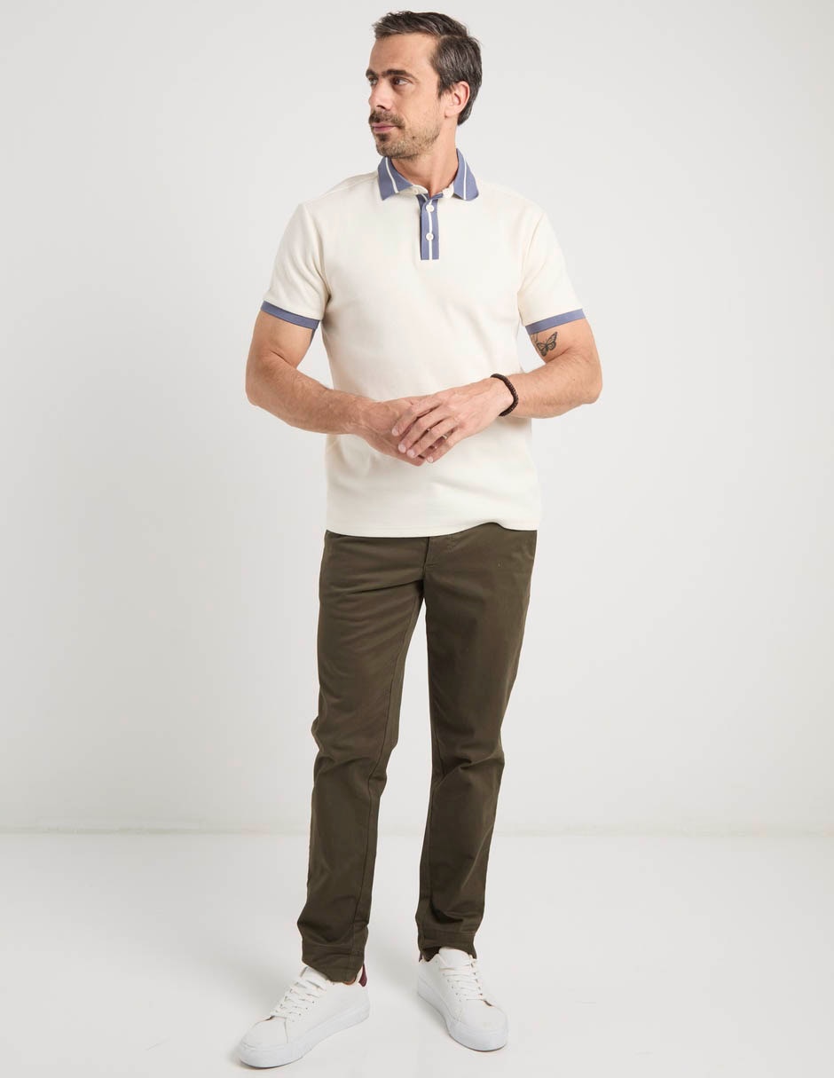 Playera tipo polo Jbe para hombre 2