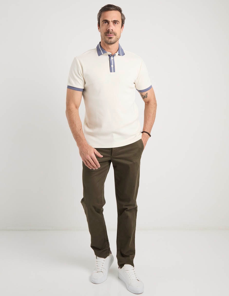 Playera tipo polo Jbe para hombre 3