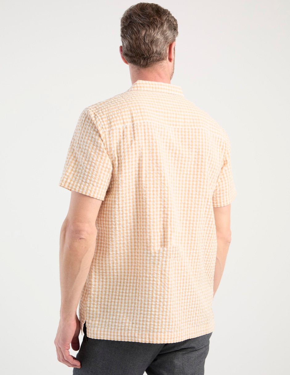 Camisa casual Regent Street de algodón manga corta para hombre 2