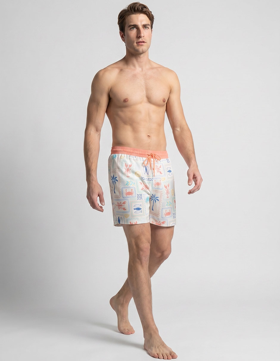 Traje de baño con bolsillos para hombre 1