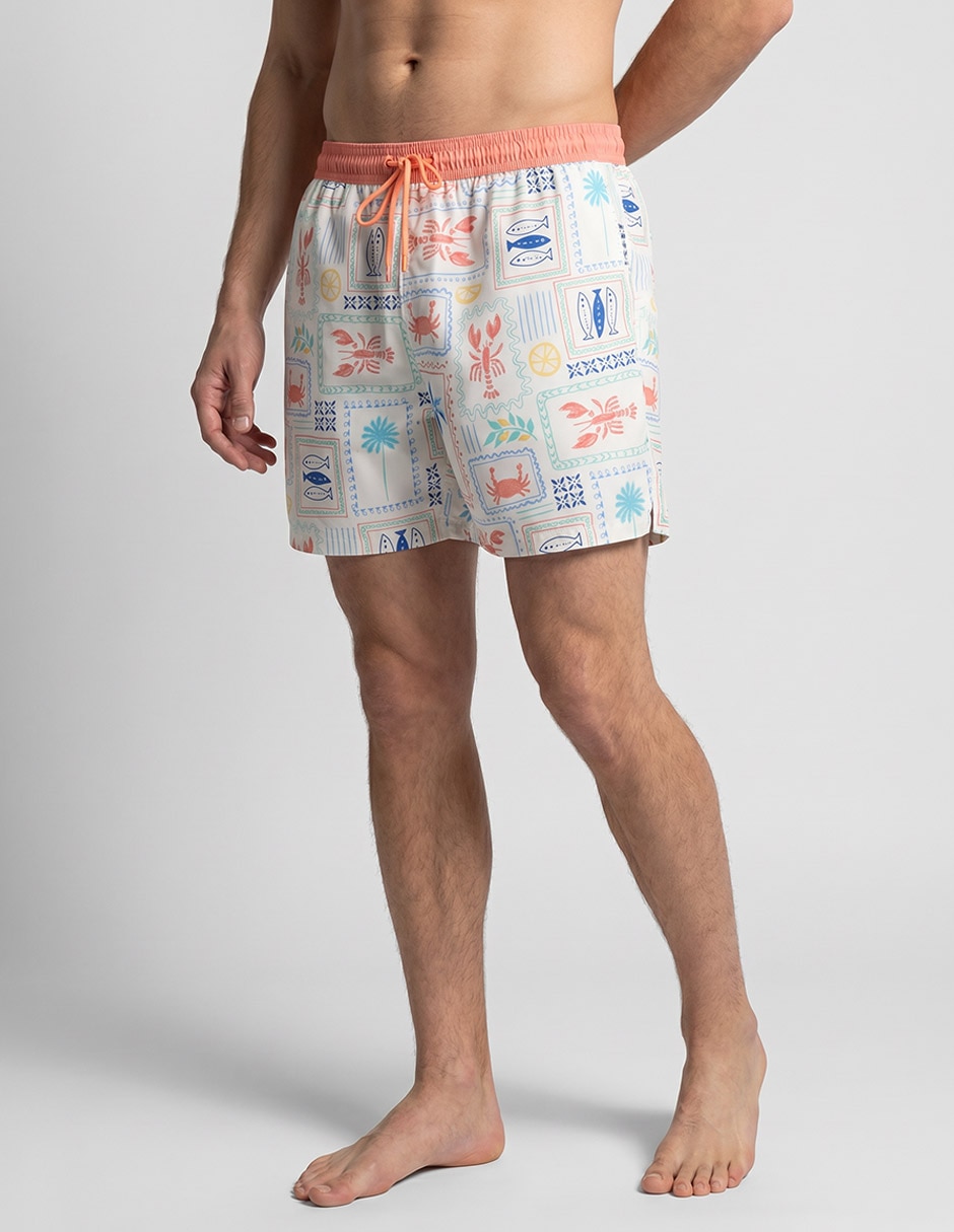Traje de baño con bolsillos para hombre 8