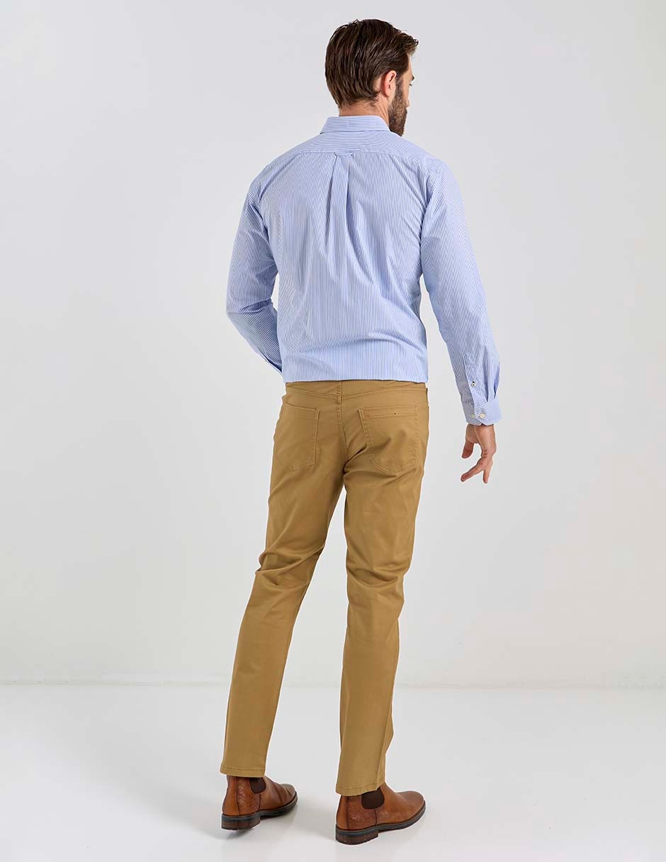 Pantalón chino slim para hombre 4