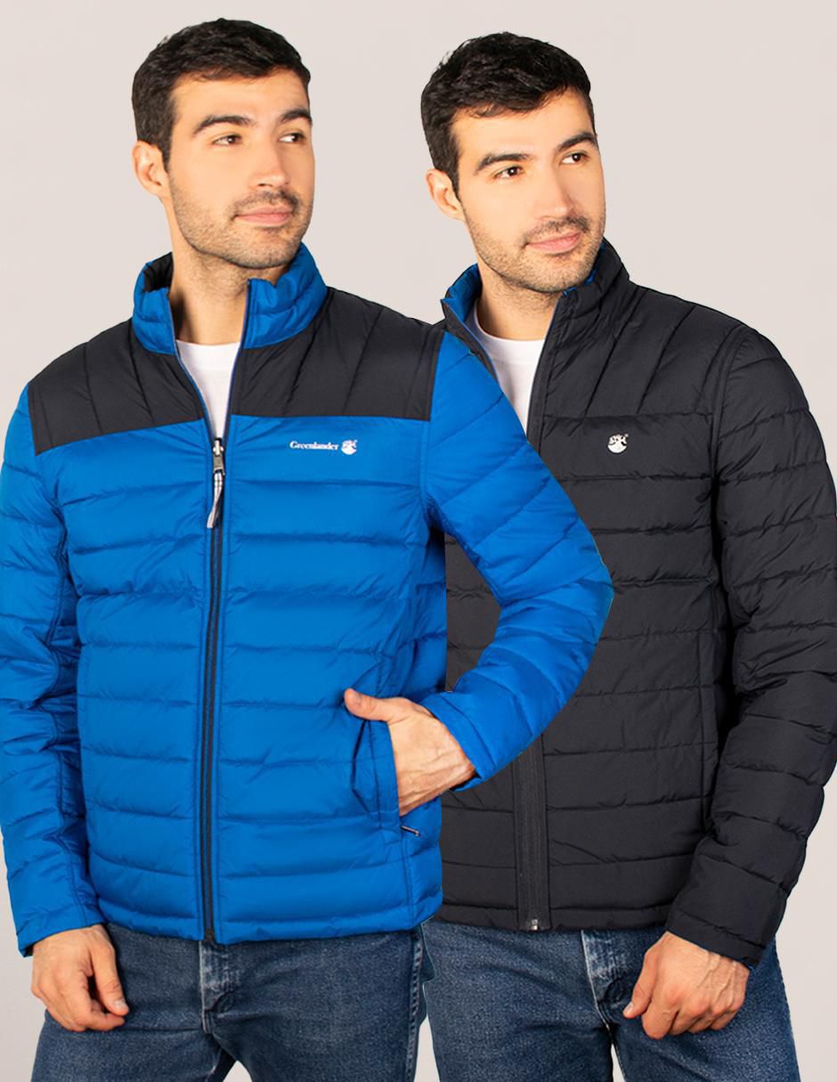 Chamarra capitonada reversible para hombre 7