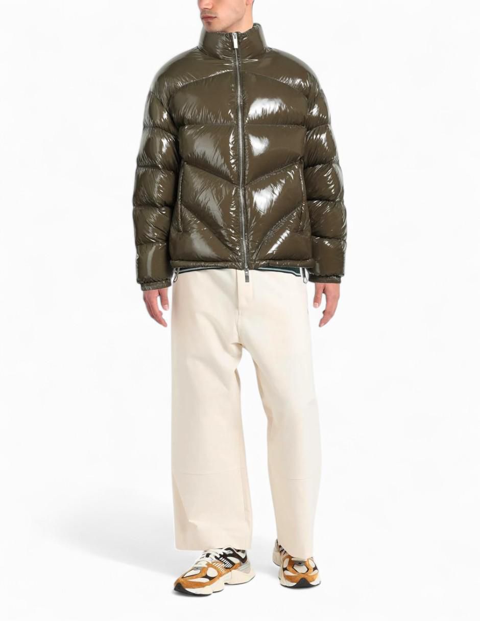 Chamarra casual impermeable con bolsillos para hombre
