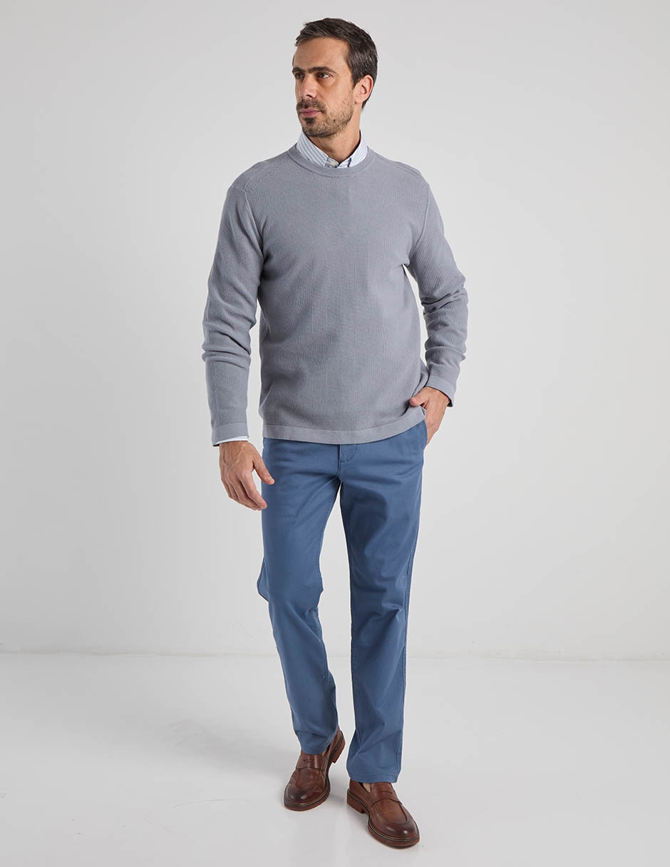 Suéter cuello redondo para hombre 4