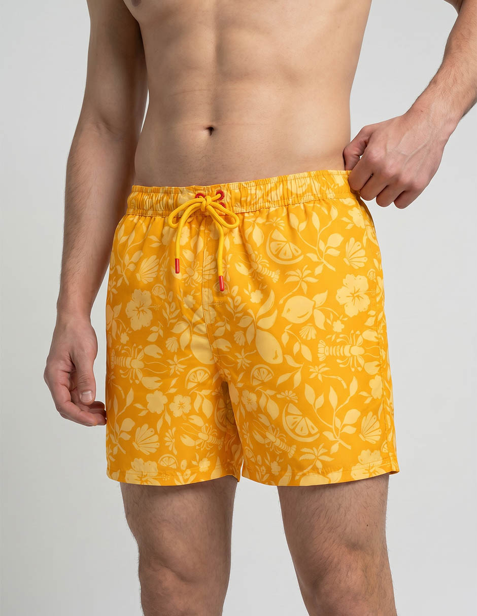 Traje de baño Now & Then con bolsillos para hombre