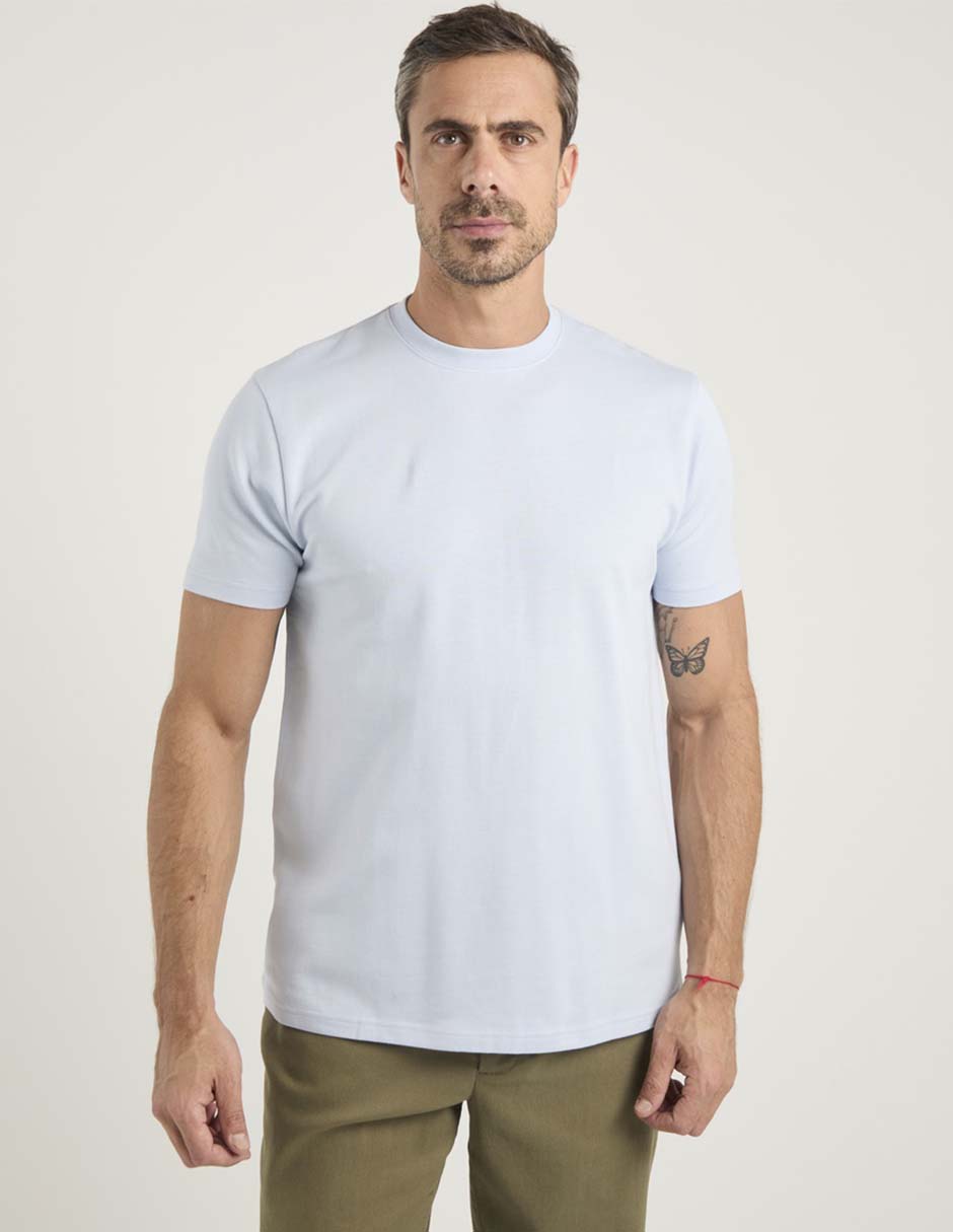 Playera R Street cuello redondo para hombre