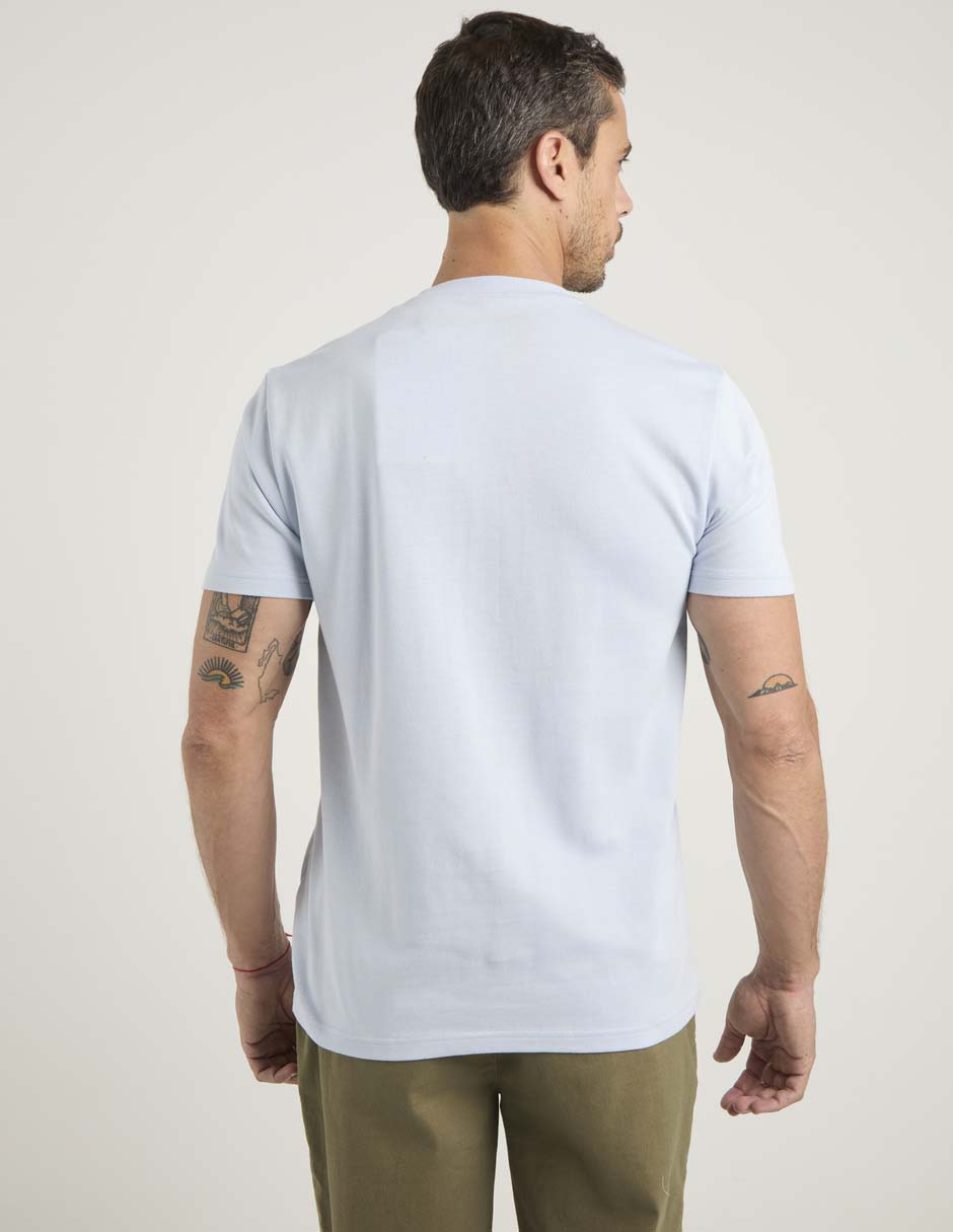 Playera R Street cuello redondo para hombre