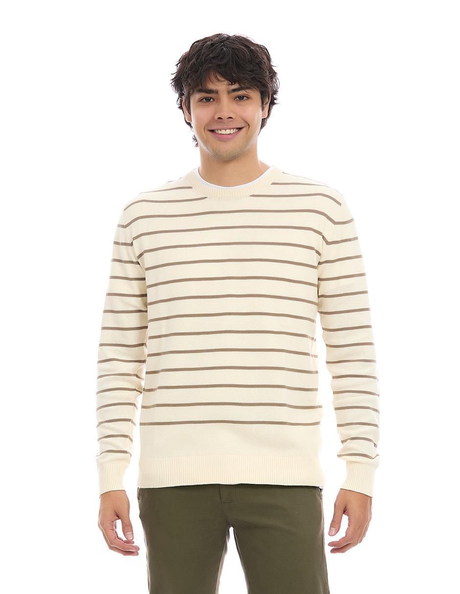 Suéter cuello redondo para hombre Suéter cuello redondo para hombre