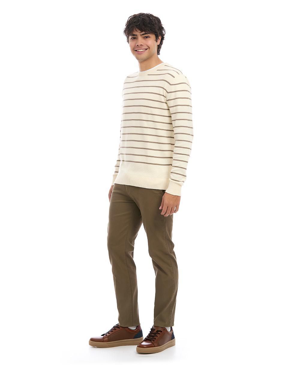 Suéter cuello redondo para hombre 5