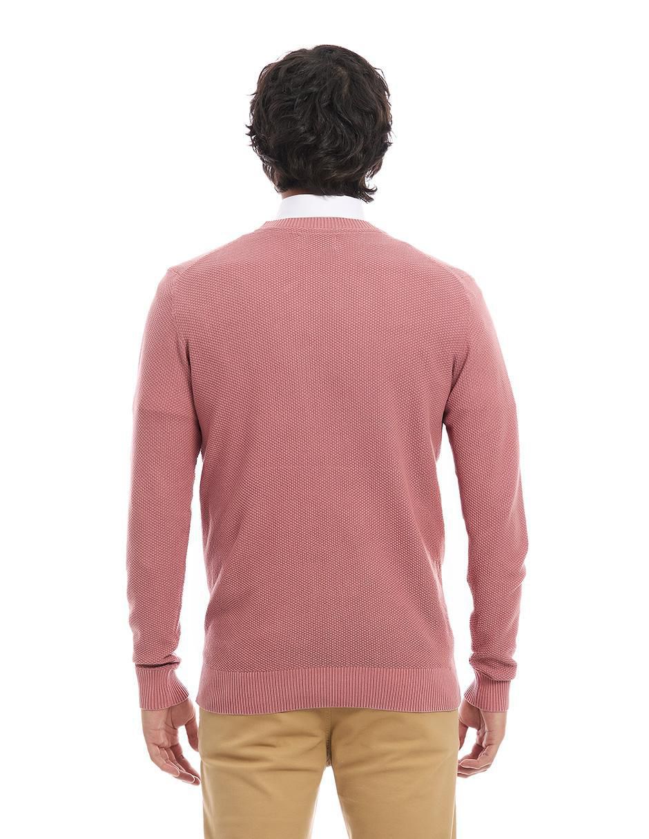 Suéter cuello redondo para hombre 4