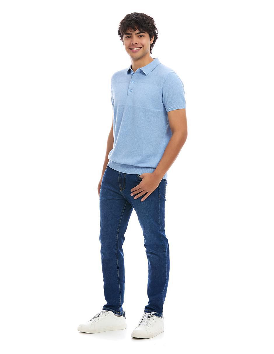 Playera Casual cuello polo para hombre 2