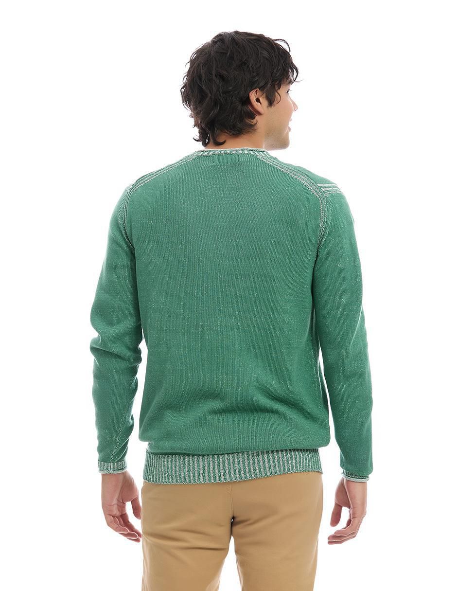 Suéter cuello redondo para hombre 4
