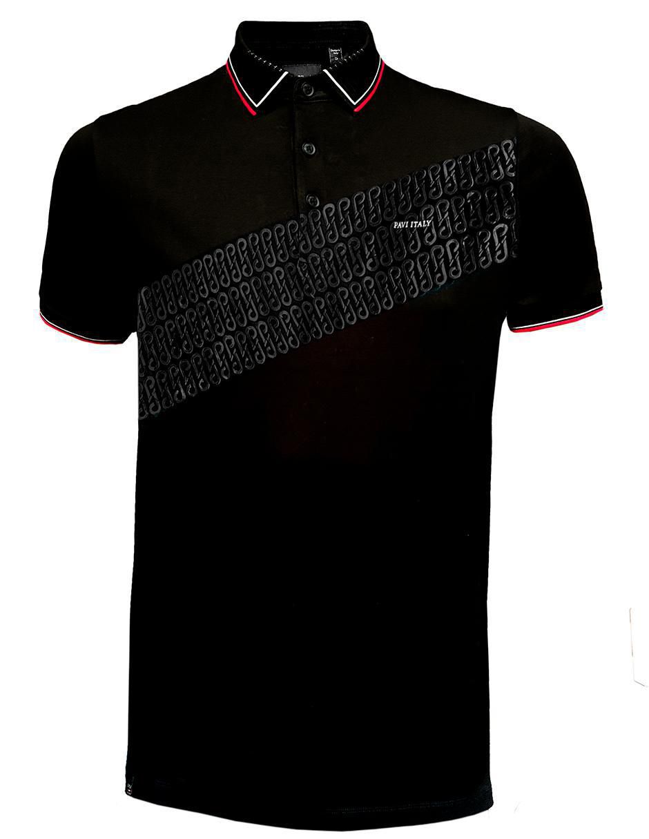 Playera tipo polo Pavi Italy para hombre