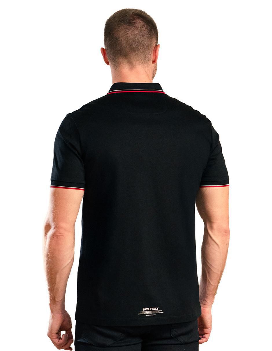 Playera tipo polo Pavi Italy para hombre