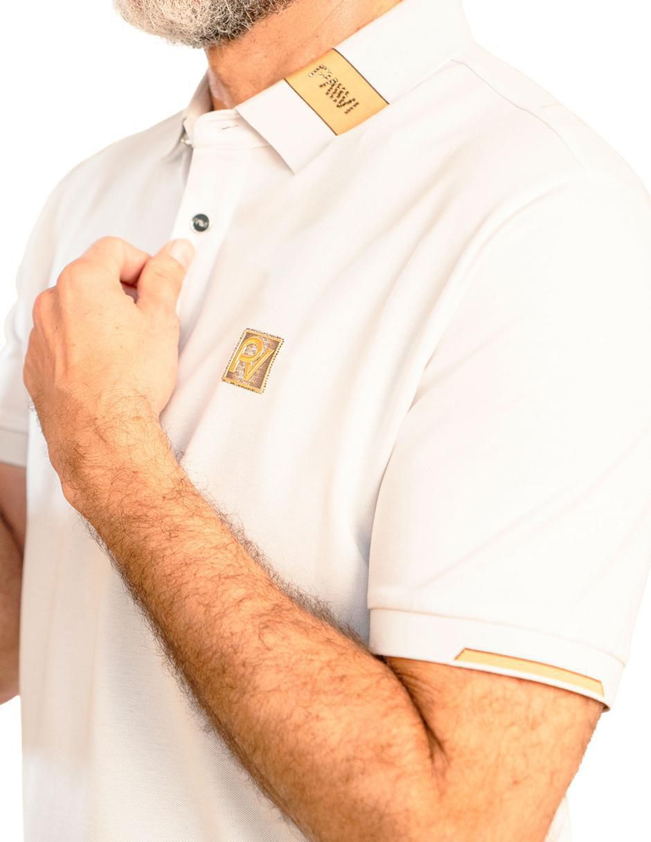Playera tipo polo Pavi Italy para hombre