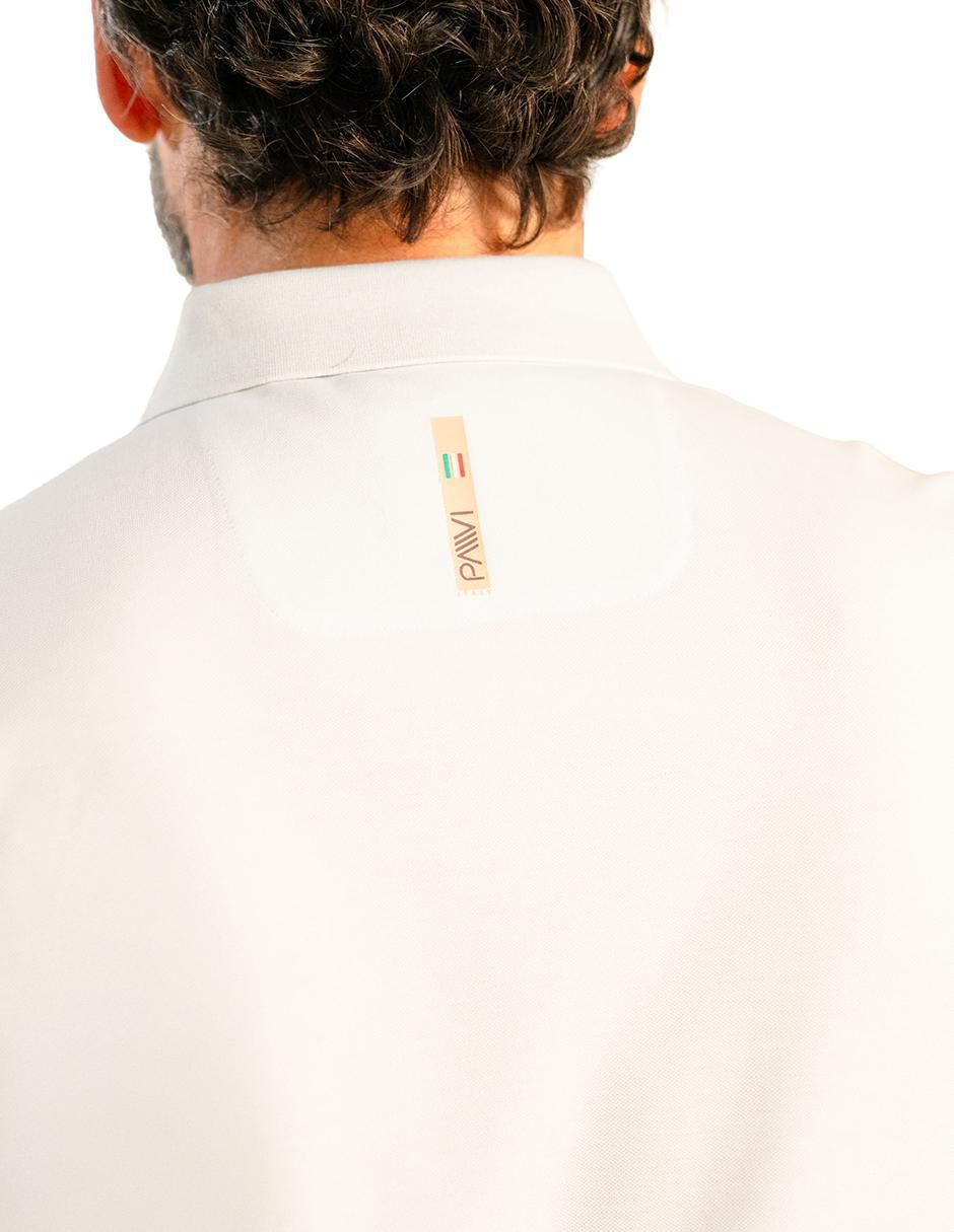 Playera tipo polo Pavi Italy para hombre
