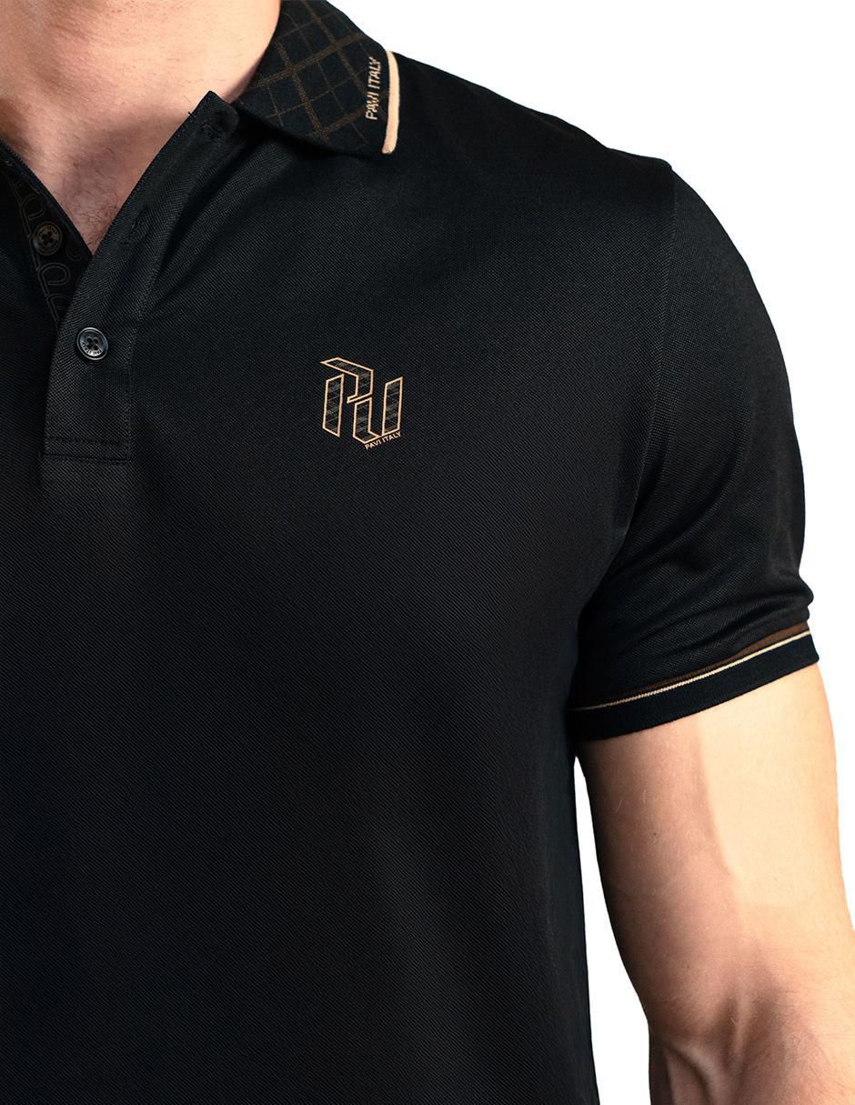 Playera tipo polo Pavi Italy para hombre