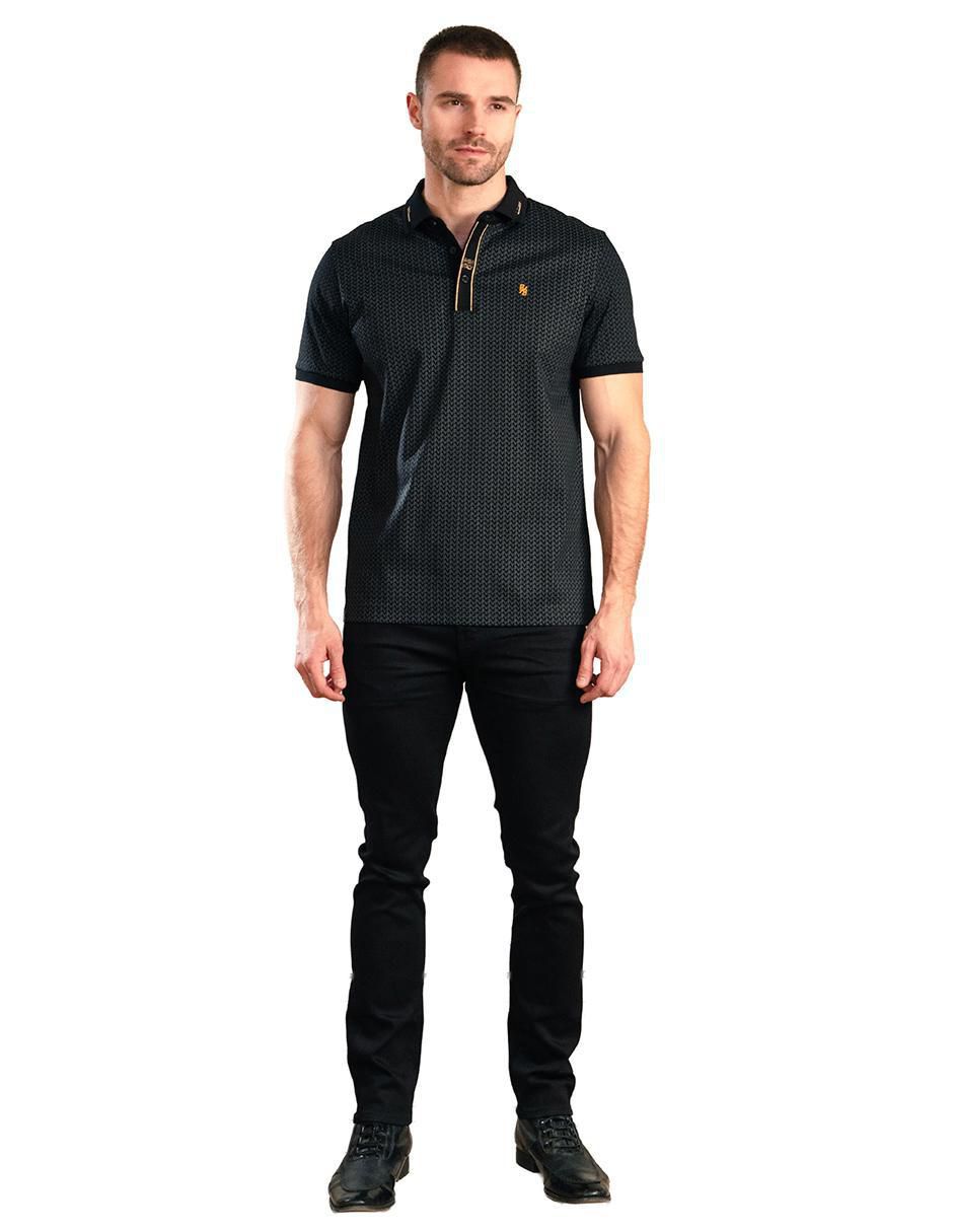 Playera tipo polo Pavi Italy para hombre