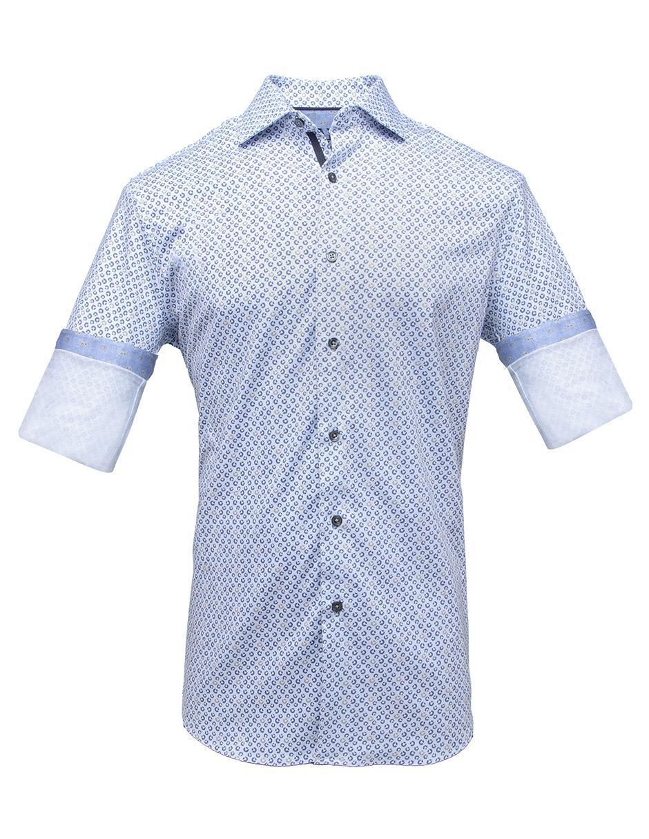 Camisa casual de algodón manga larga para hombre 5