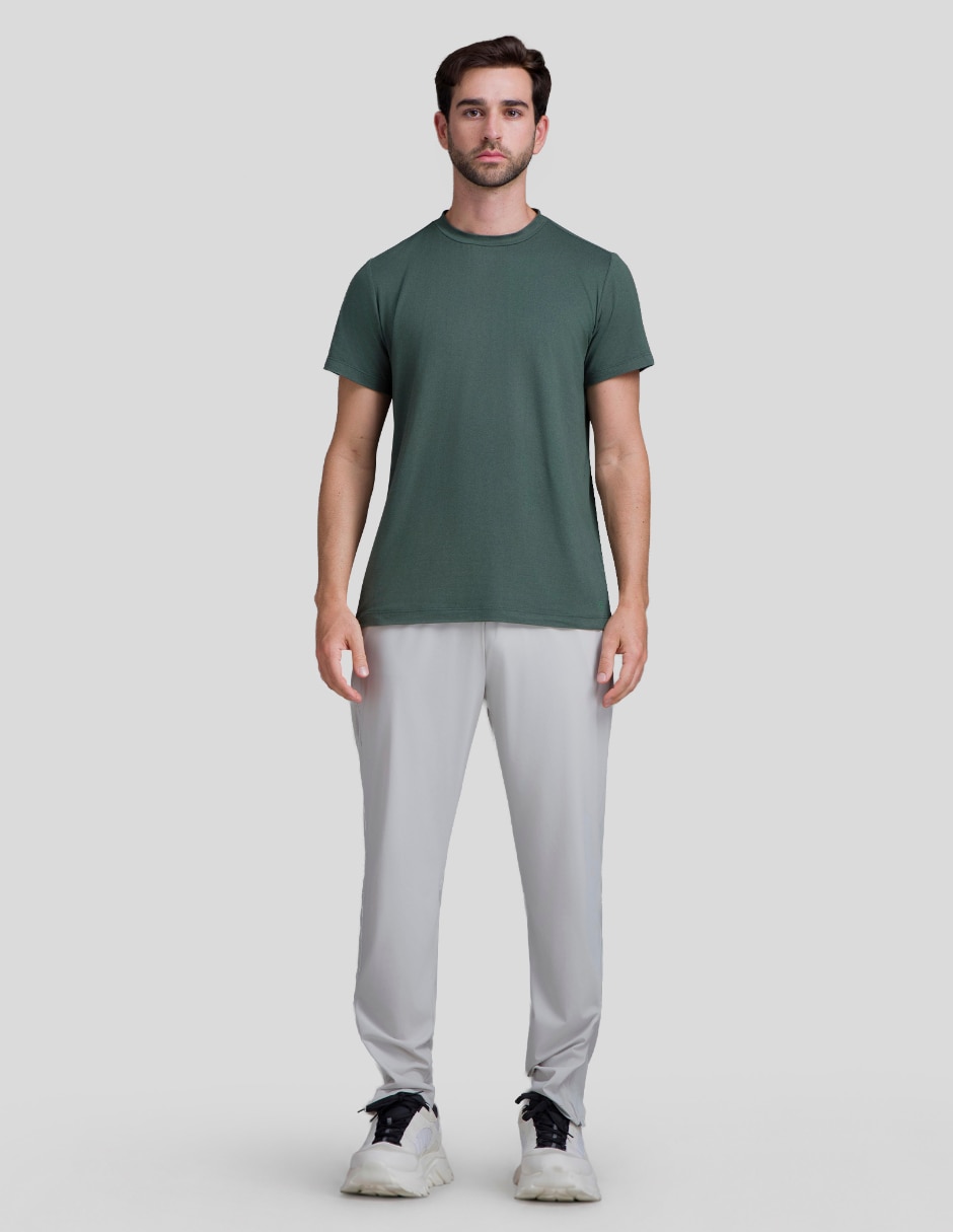 Playera cuello redondo para hombre 1