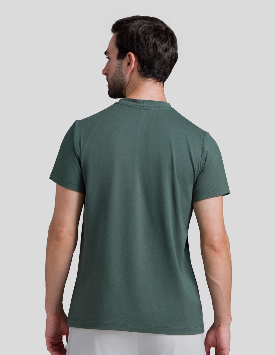 Playera cuello redondo para hombre 3