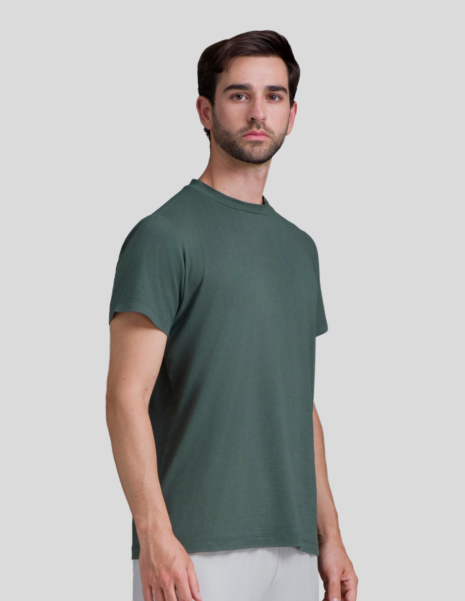 Playera cuello redondo para hombre 2