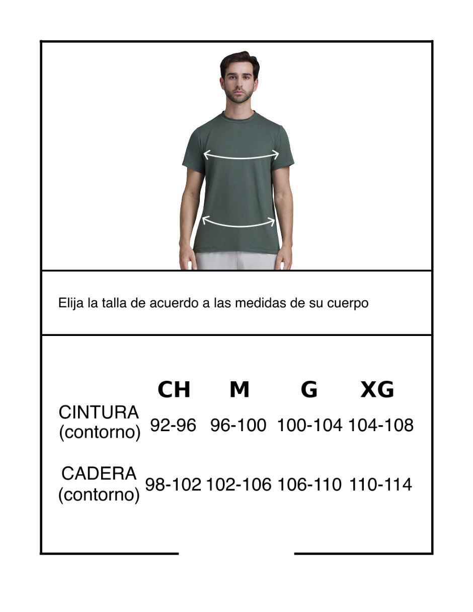 Playera cuello redondo para hombre 5