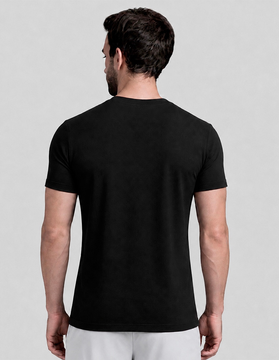 Playera cuello redondo para hombre 4