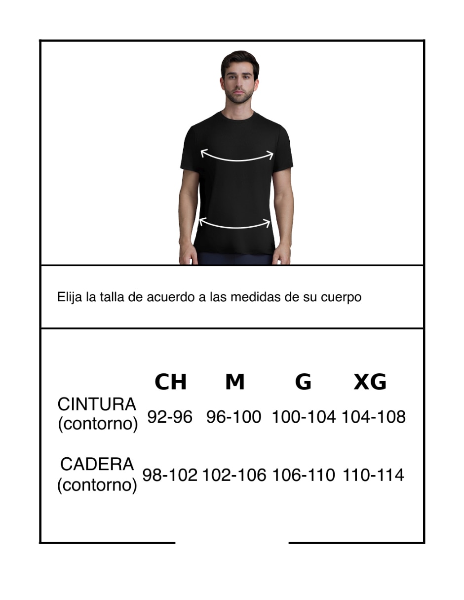 Playera cuello redondo para hombre 5
