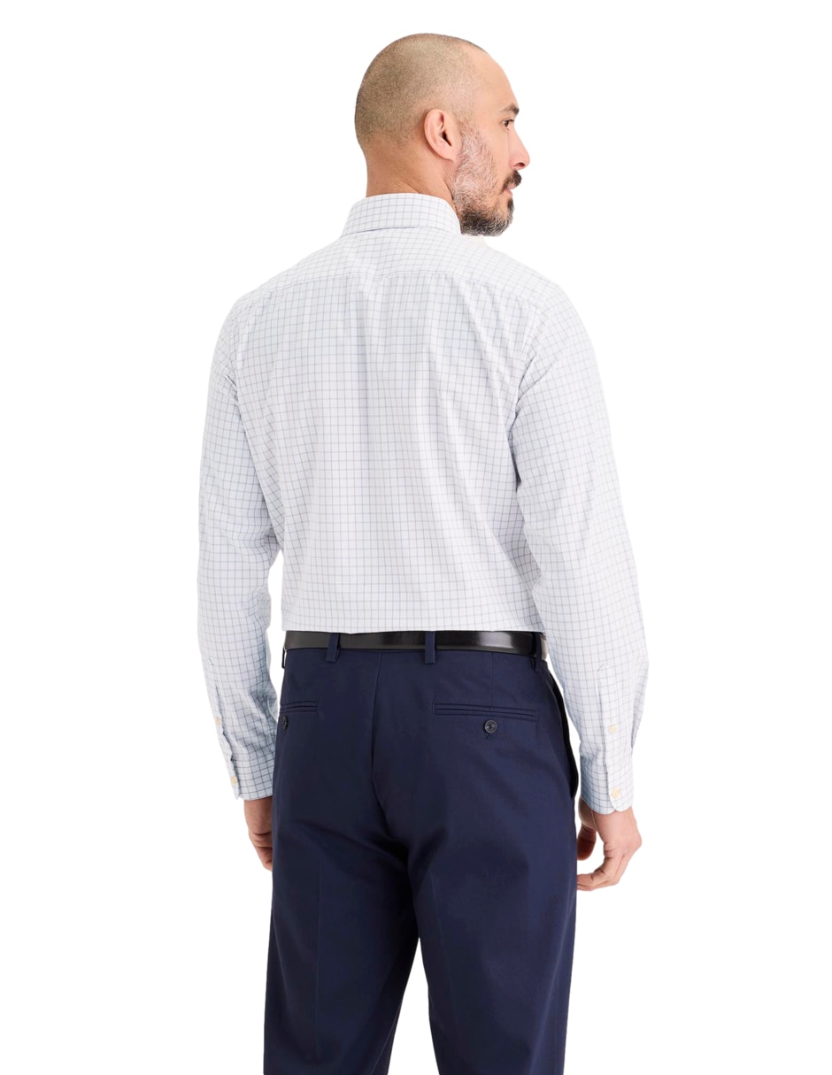 Camisa casual de algodón manga larga para hombre 3