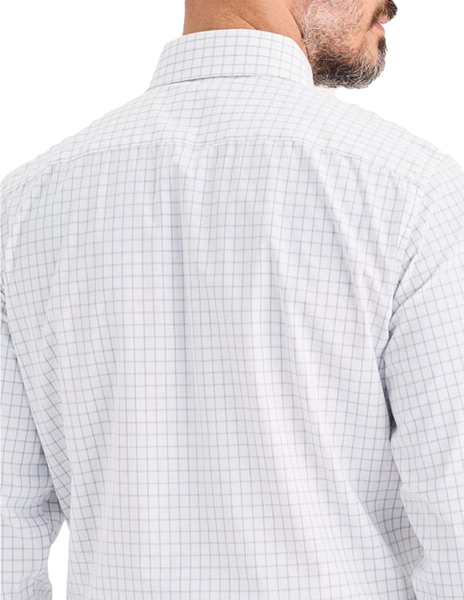 Camisa casual de algodón manga larga para hombre 2