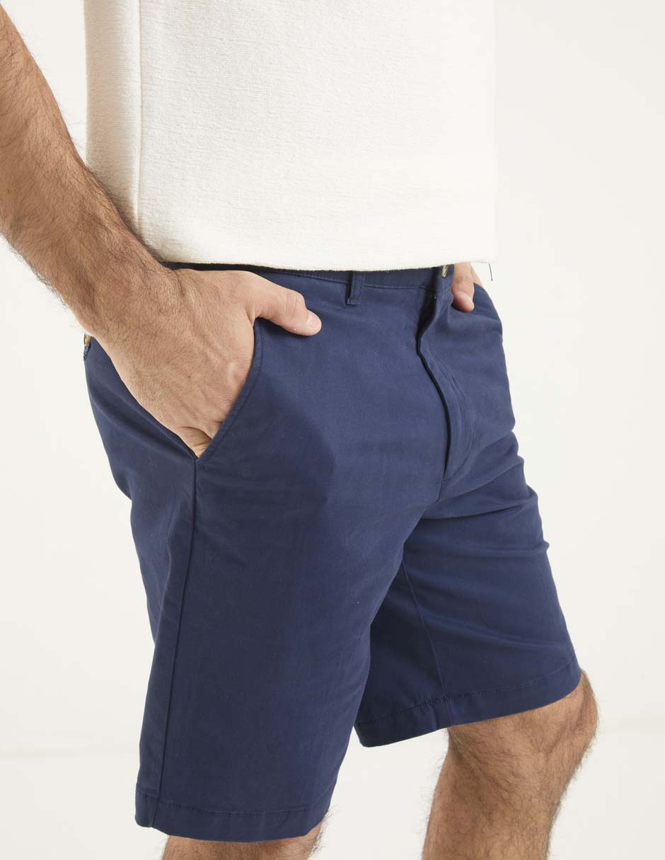 Bermuda de algodón para hombre