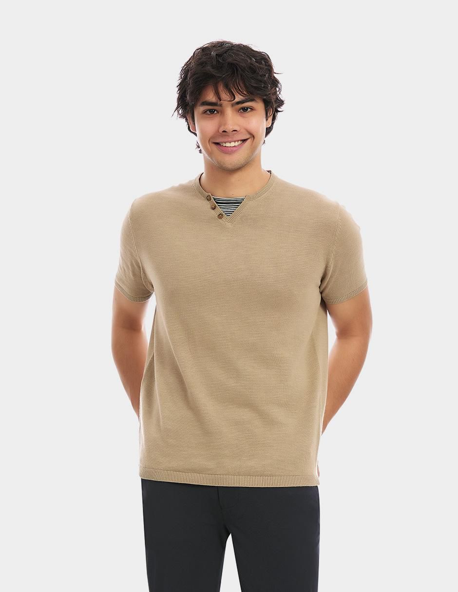 Playera cuello redondo para hombre Playera cuello redondo para hombre