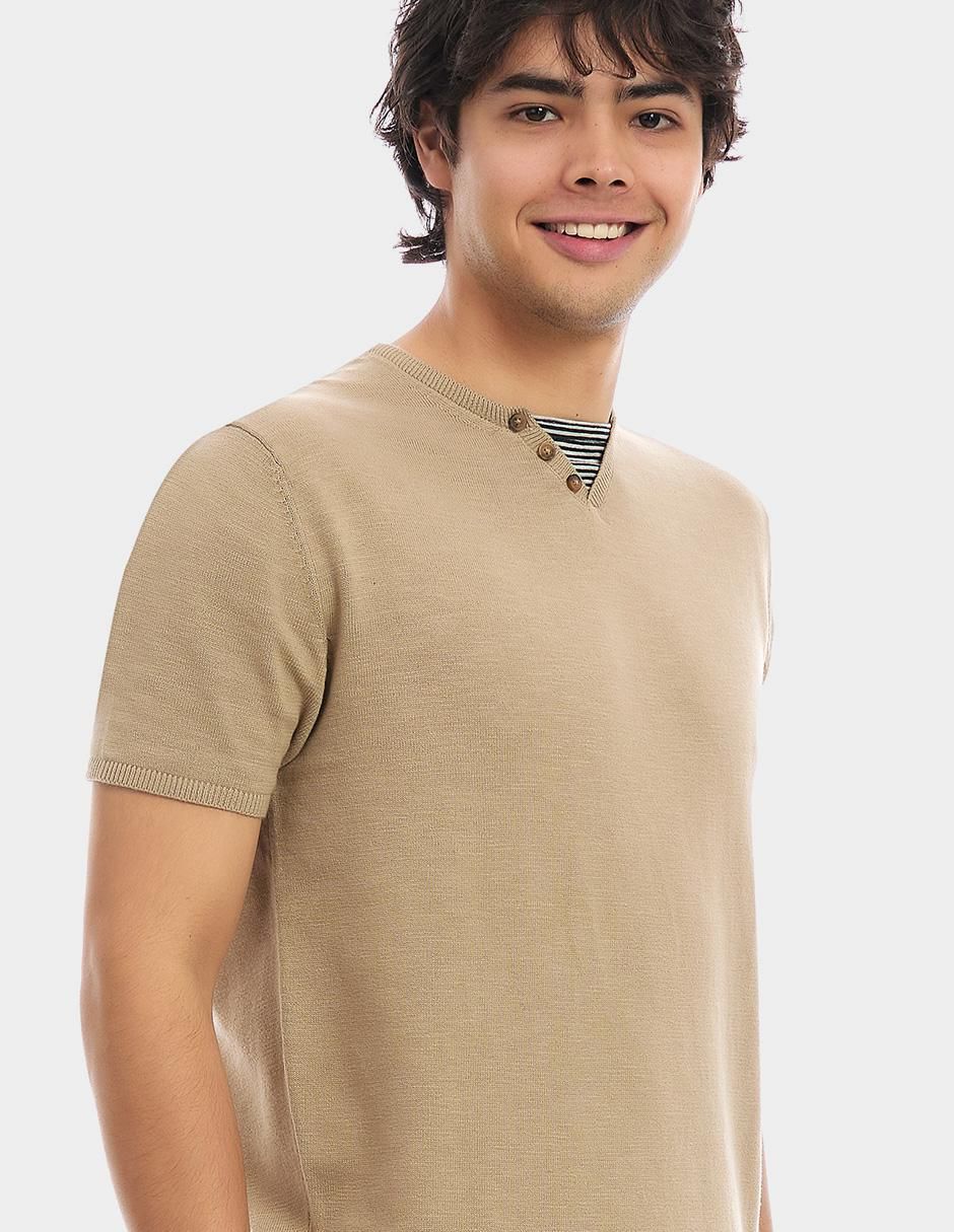 Playera cuello redondo para hombre 5