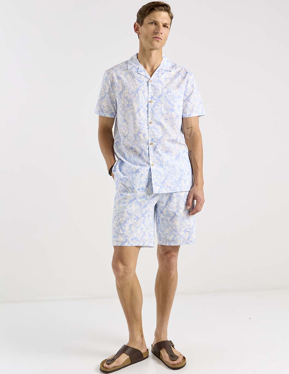 Camisa casual Now & Then manga corta para hombre