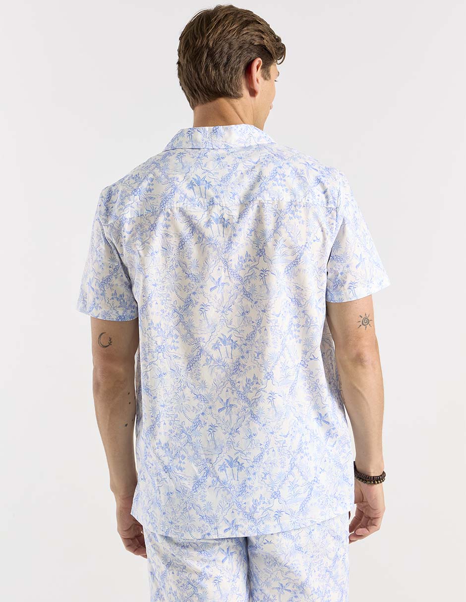 Camisa casual Now & Then manga corta para hombre