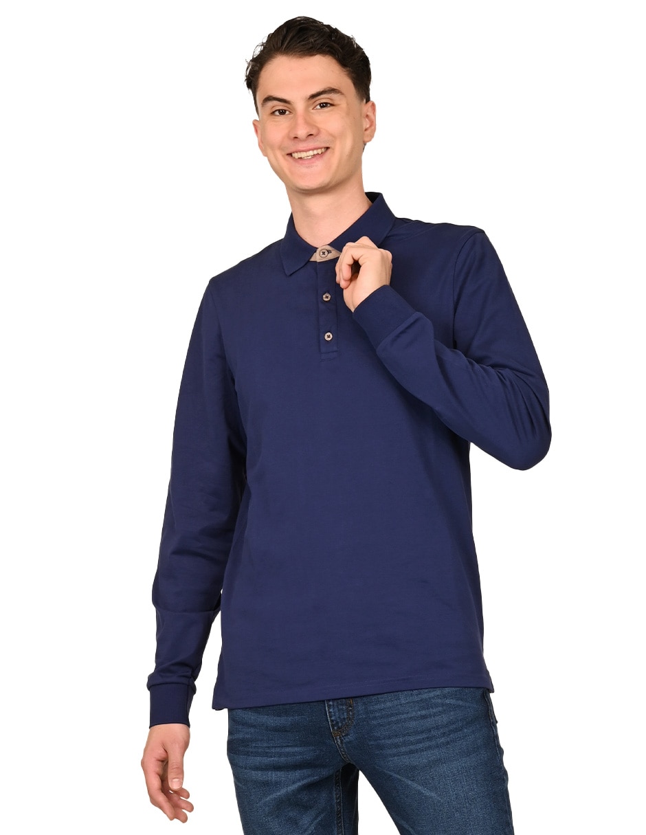 Playera tipo polo Ferrioni para hombre