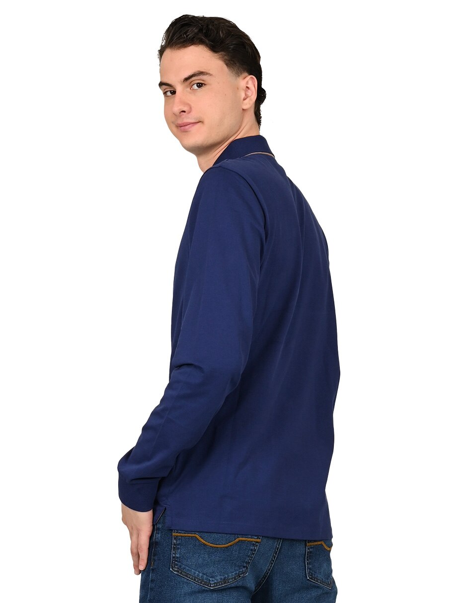 Playera tipo polo Ferrioni para hombre