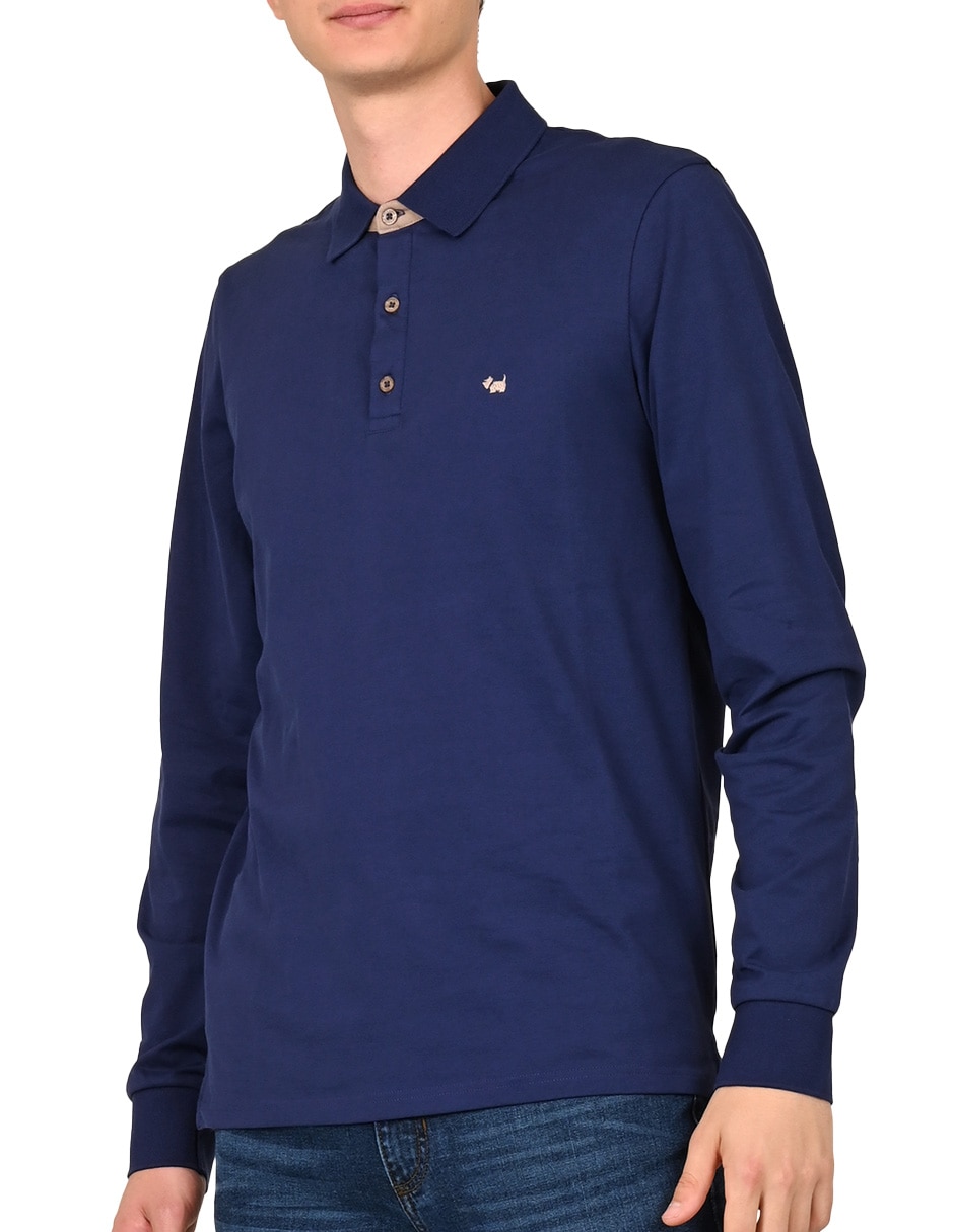 Playera tipo polo Ferrioni para hombre
