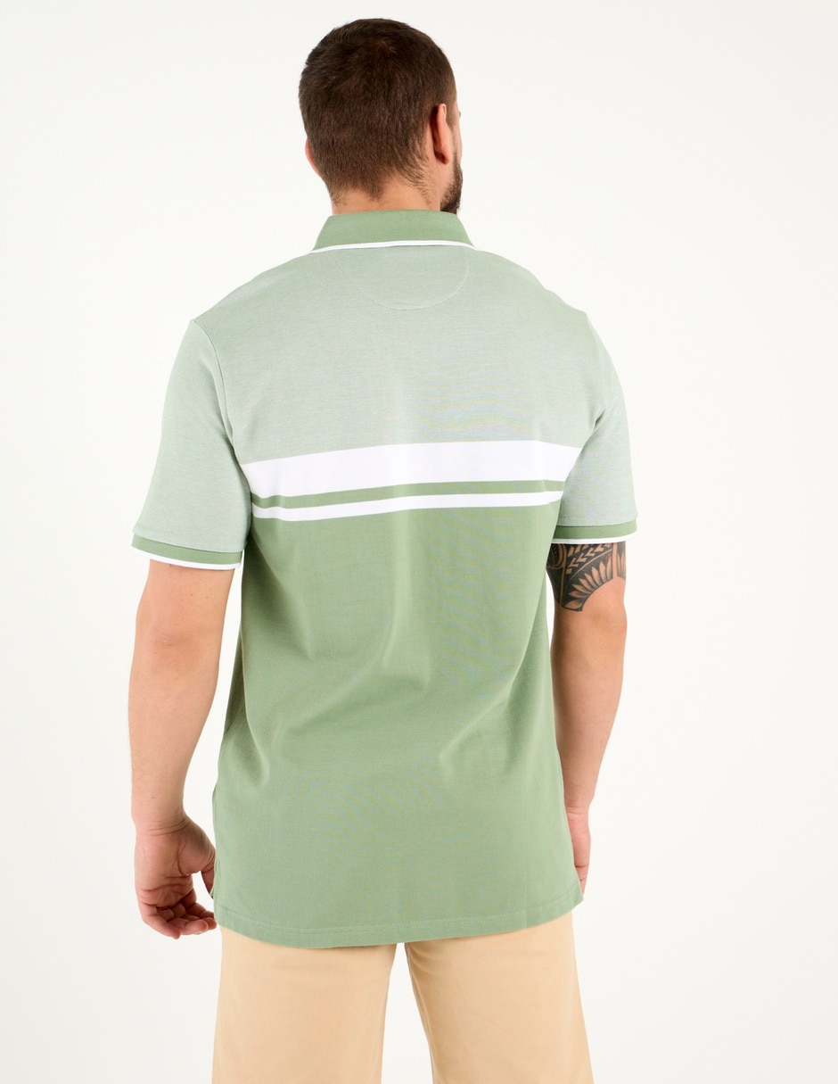 Playera tipo polo para hombre 11