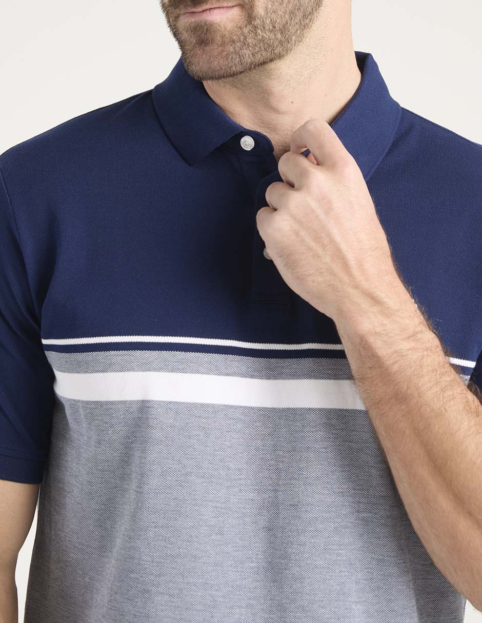 Playera tipo polo Izod para hombre