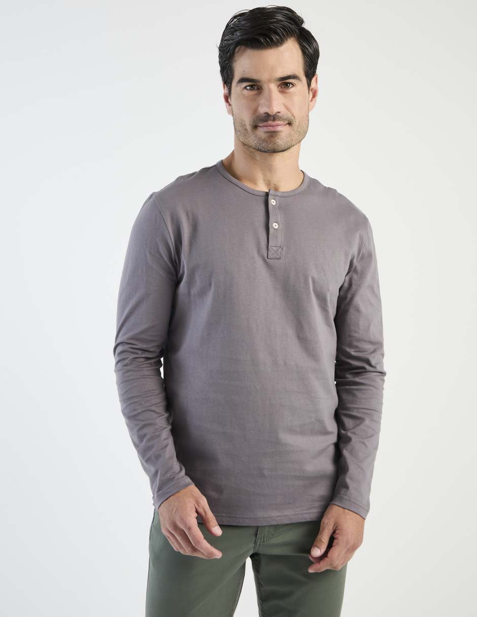 Playera manga larga para hombre Playera manga larga para hombre